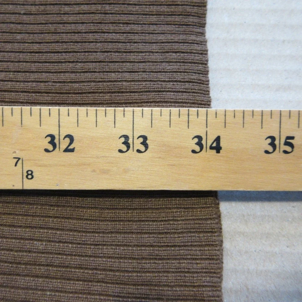 TIME &‎ TRU Classic Cardigan Sweater Plus Sz 22 Warm Coffee Brn Button Front NWT